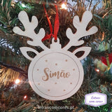 Bola Natal em forma de Rena