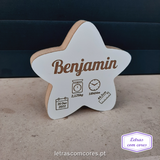 Estrela com Dados Nascimento