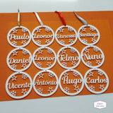 Bola Natal - Floco de Neve