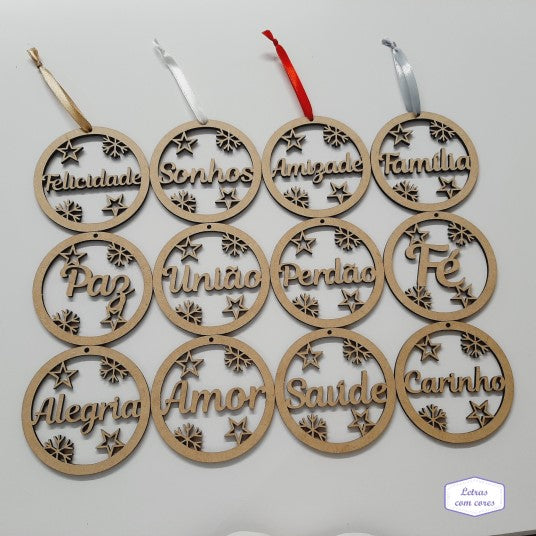 Bola Natal - 12 Sentimentos