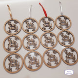 Bola Natal - 12 Feliz Natal