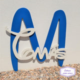 Inicial com Nome 40 / 50 cm (Parede)