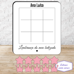Jogo do Galo com Coroas e Estrelas - Modelo 1