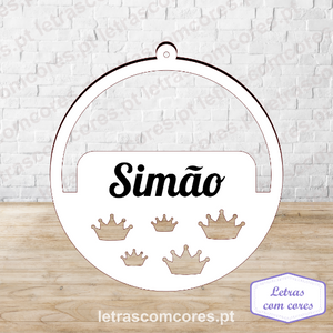 Circulo Simples com Coroas