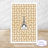 Simples com Torre Eiffel