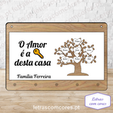 Árvore com Corações
